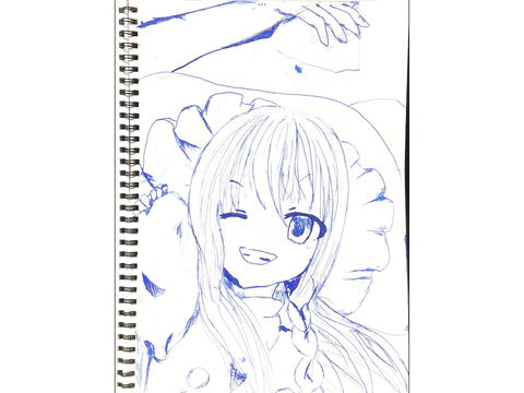 魔理沙かけたよ