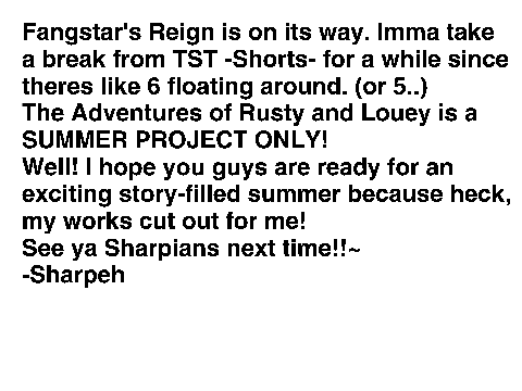Sharpstar's Wake + Update