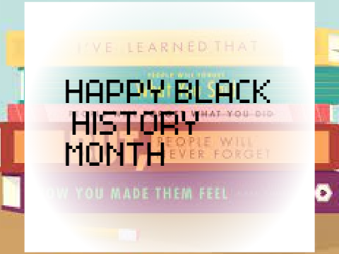 Maya Angelou black history month