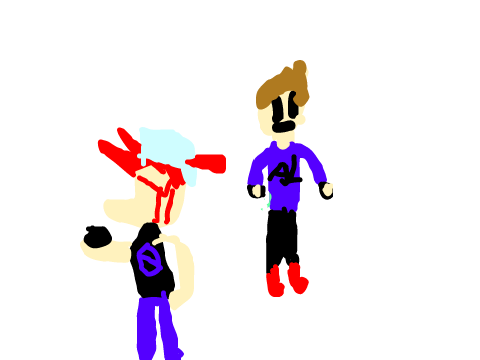 Me V2 my new avatar and anticoloured bf