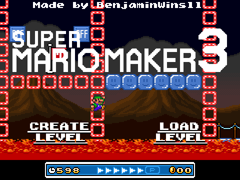 Super Luigi Maker 3 - A Platformer Creator BETA