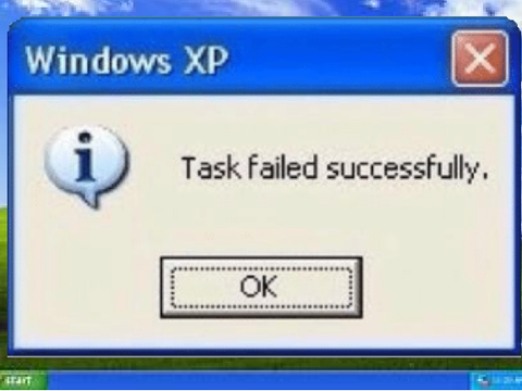 Task Failed Successfully