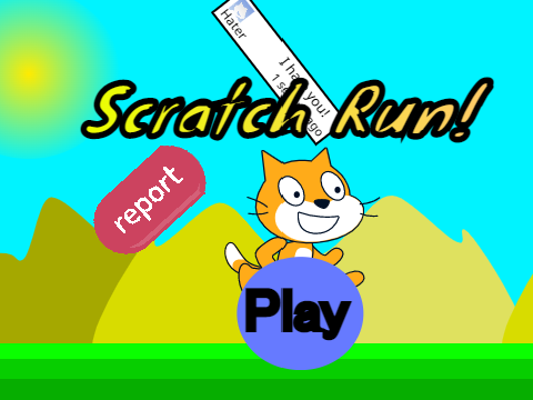 Scratch run! #games #tertshorts