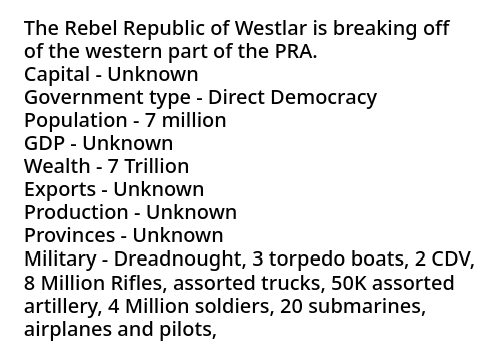 Rebel Republic of Westlar