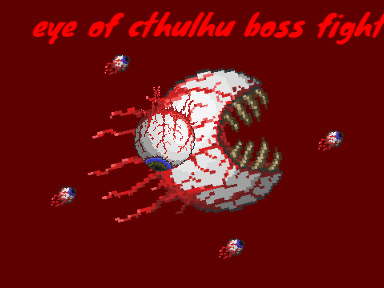eye of cthulhu boss fight