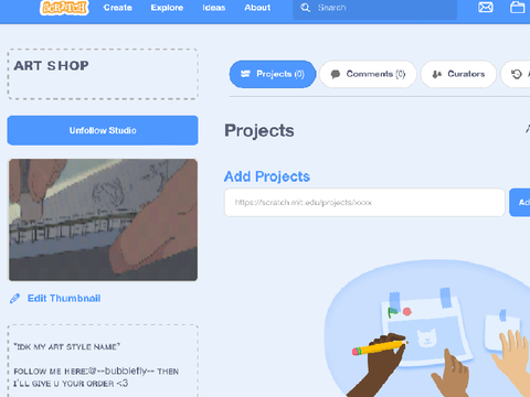 Join if u do art pls