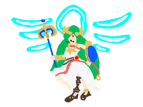 SSBU Palutena but she died inside