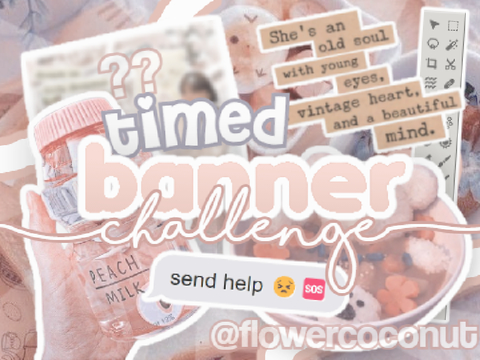 ↳ (꒪˙꒳˙꒪) timed banner challenge ៸៸ 
