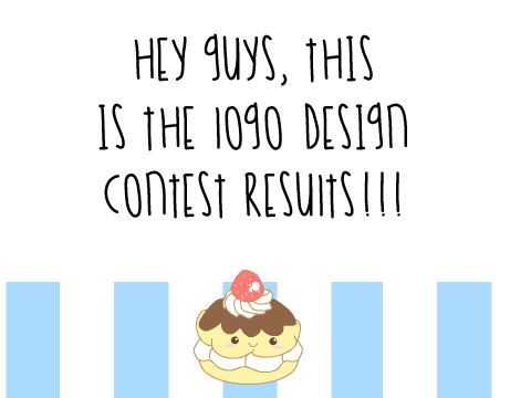 results for my 'design a logo for me' competition