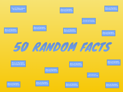  50 random facts