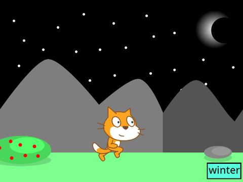 background scroll (not a game)