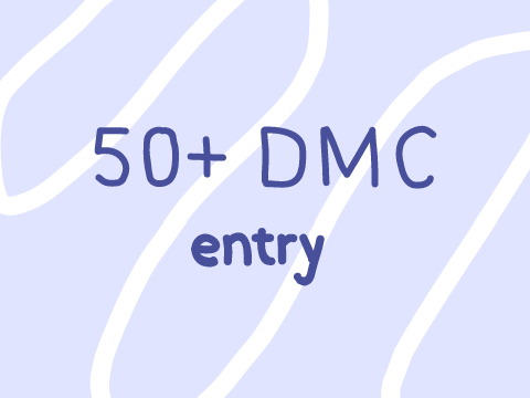 50+ DMC entry <3
