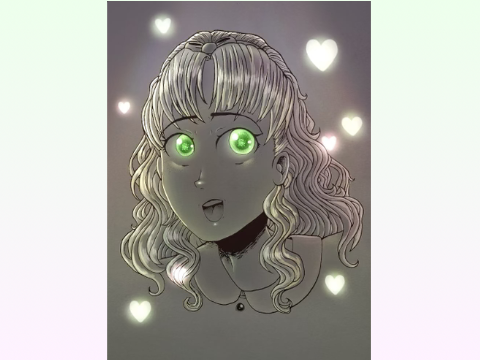 Elizabeth Afton (more glow art practice beep boop)