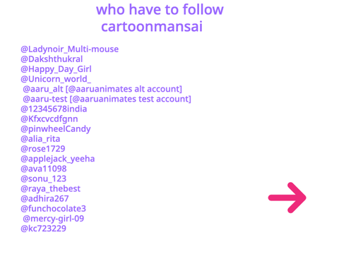 who have to follow the winners