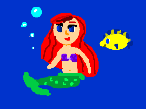 mermaid drawing contest *open*