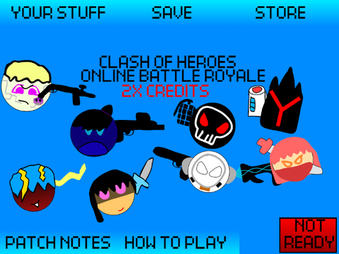 clash of heroes ONLINE BATTLE ROYALE     2X CREDITS EVENT
