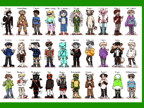 Creating Characters of the Dream SMP (11/30)