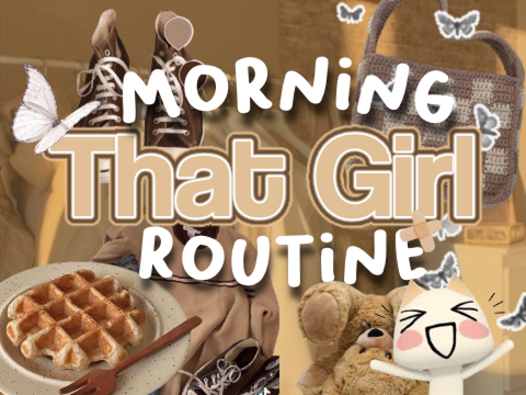 ✿ THAT GIRL morning routine ׂׂૢ