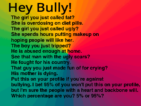 Remix this if you are against bullying! remix remix remix