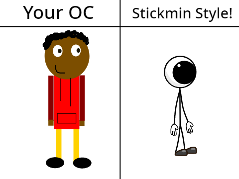 Give Me Your OC, and I'll Make it Stickmin! remix
