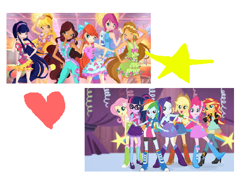 WINX CLUB V/S MLPEG 