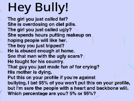Hey Bully! Look over here!  Powershell   remix