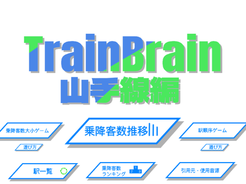 -Train Brain-　山手線編 by Omowaka games ゲーム #2