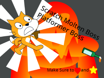 Scratch Molten Boss-Platformer #games #all