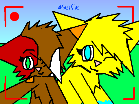 Me And Dapplepool Takin Selfiz