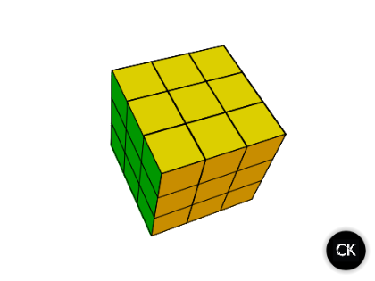  3D Rubik's Cube