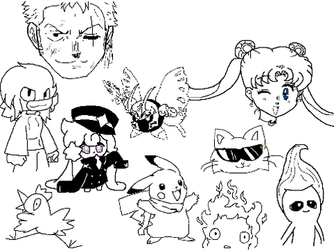 give me junk to draw and I'll probably draw it