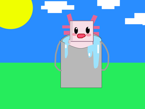 axilotl art!