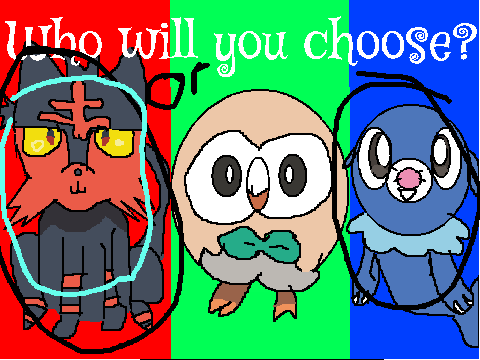 Litten Rowlet or Popplio? remix remix
