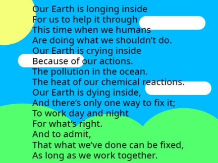 We can SAVE THE EARTH!