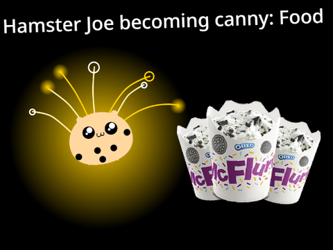 Hamster Joe becoming canny