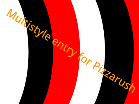 Entry for Pizzarush’s 2K Multistyle Contest #bad