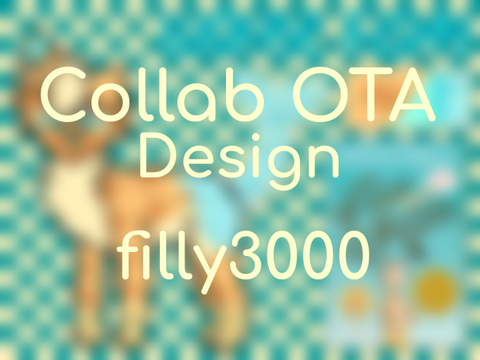 || Book-themed Collab OTA Design ||