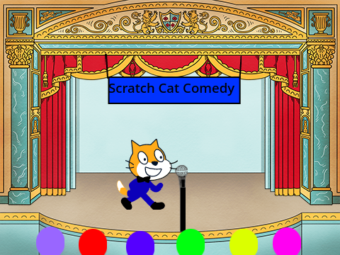 Scratch Cat Comedy (with voice)