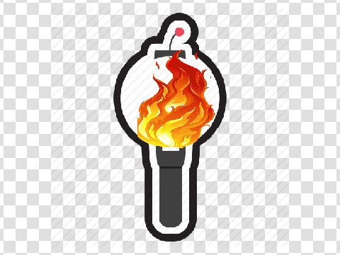 EMP1RE OFFICIAL LIGHTSTICK CHOI LABELS