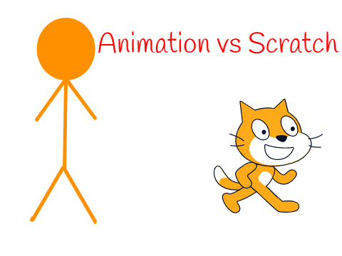Animation vs Scratch - Part 1                                        #stories #animations #art