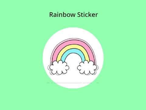 Rainbow Sticker