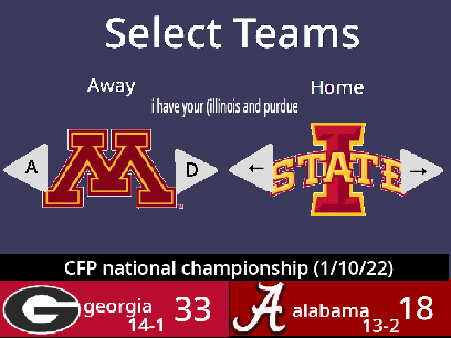 Scratch CFB Football v2 
