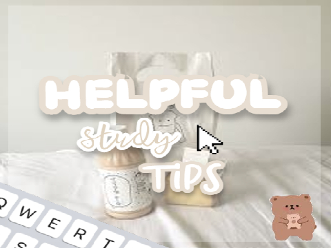 ꒰⌨ helpful study tips! ♡ a study guide for students in 2022. project:: 02