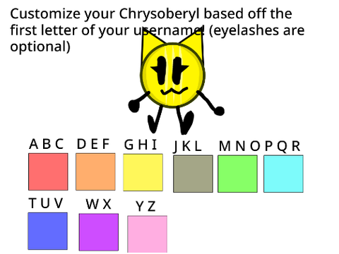 Clash of The Chrysoberyls sign-ups! remix