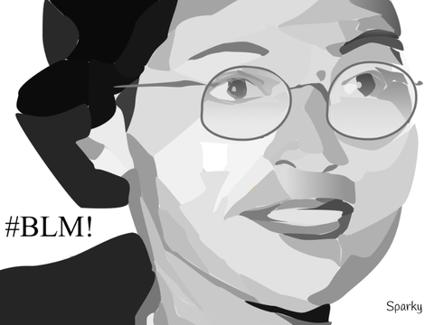 Rosa Parks Blockshade