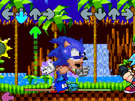 VS Dorkly sonic - Friday night funkin'