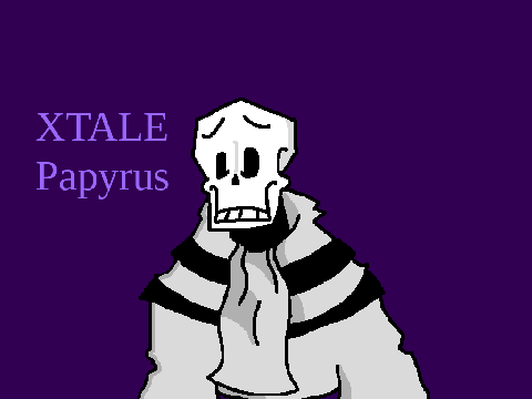 XTale Papyrus Animation