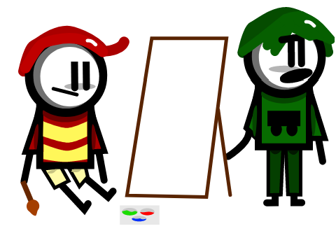 GreenCar Shorts 68 - Painting 