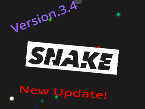  Snake Game Version.3.4 #Game #SnakeGame #Sanke.io