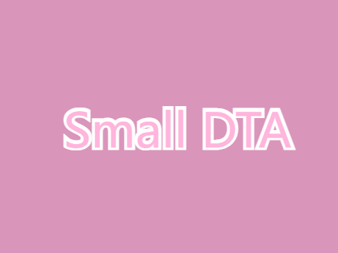 small DTA! CLOSED